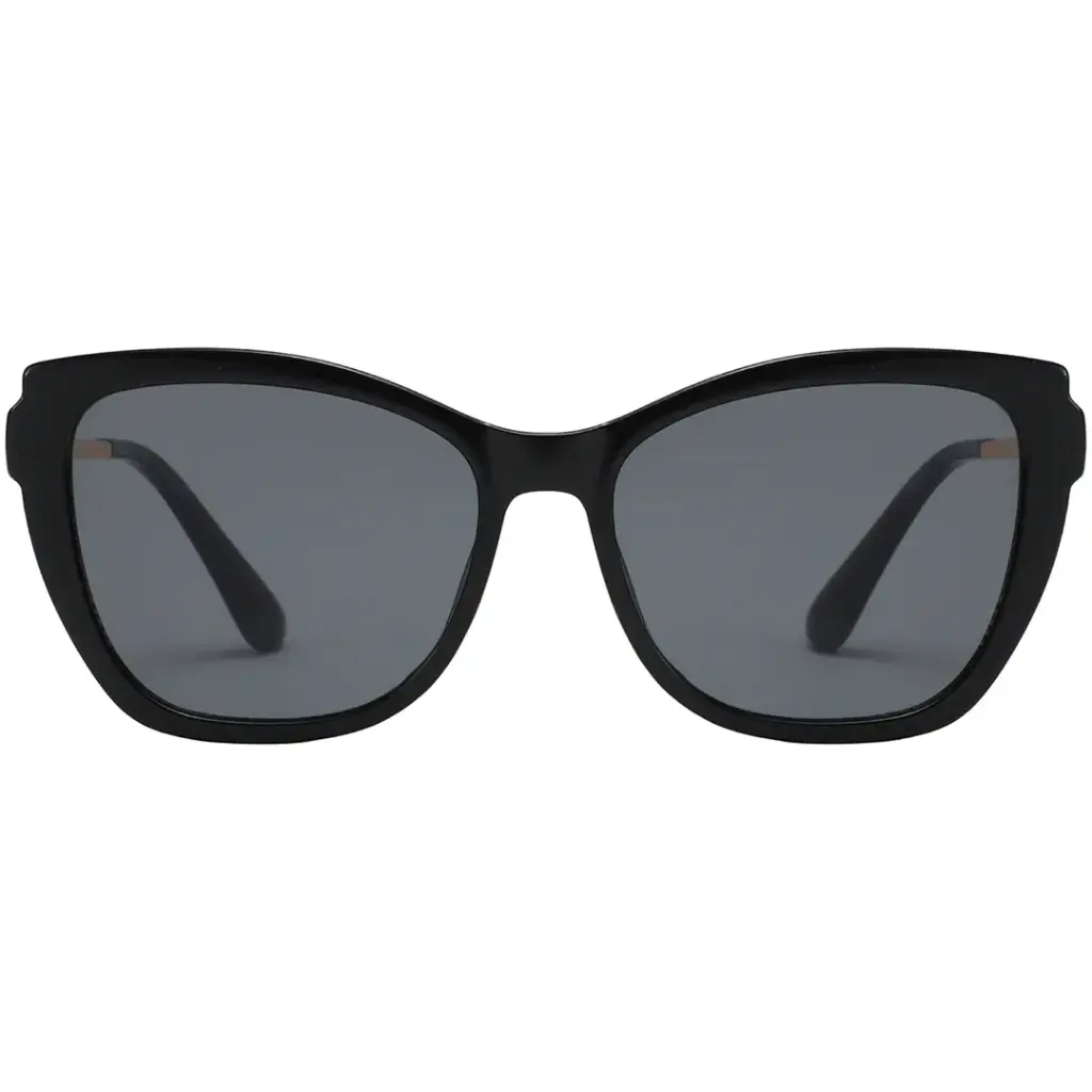 PORODO LIFESTYLE FERRERA POLARIZED LENS EYEGLASSES BLACK PDLFSTLS226BK