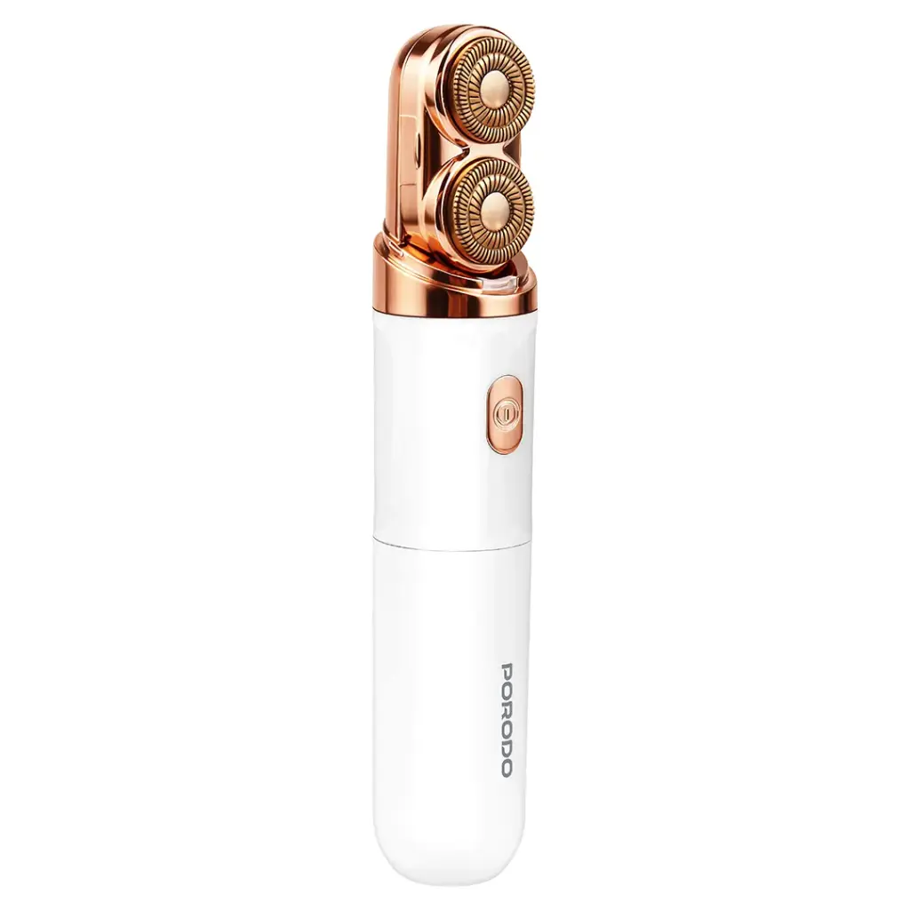 PORODO 2 IN 1 ELECTRIC RAZOR-FACE AND BODY WHITE PDLFSTS33WH