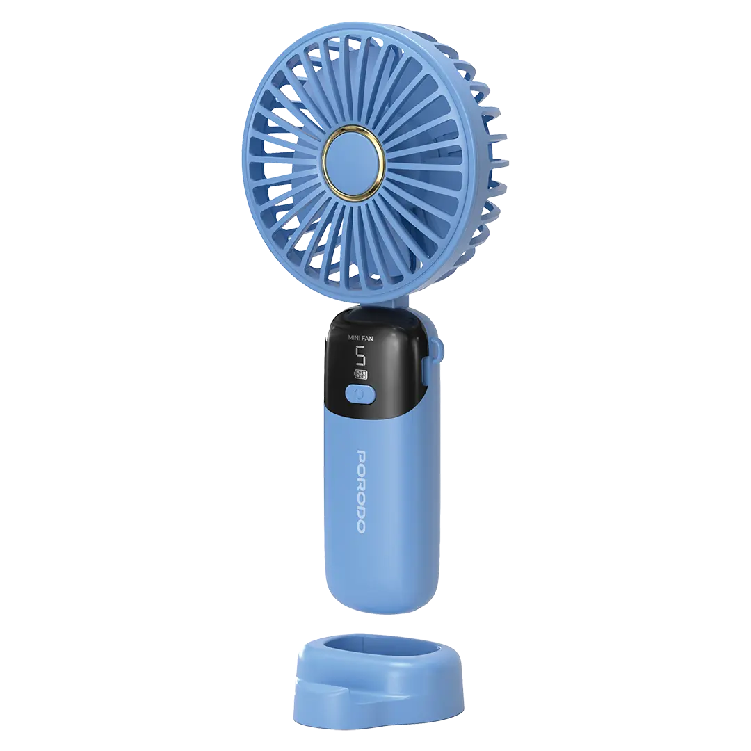 PORODO CHILLO FLEX PORTABLE HANDHELD FAN PINK PDLFSTS5PK