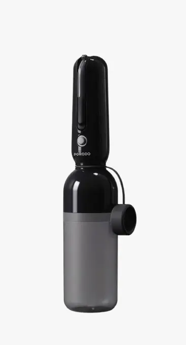 PORODO LIFESTYLE WAVEO PORTABLE BIDET DETACHABLE NOZZLES BLACK PDLFSTSW001BK thumbnail 2