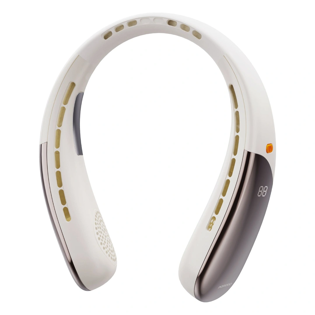 PORODO CHILLO ZEN NECK-HANGING COOLING FAN BEIGE PDLFSTZH39BG