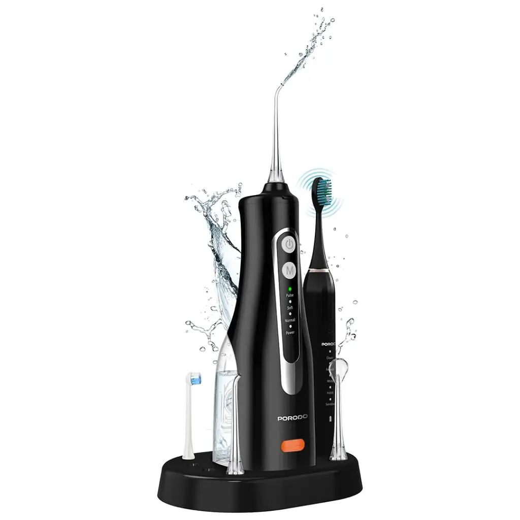 PORODO ULTIMATE ORAL CARE DUO ELECTRIC TOOTHBRUSH AND WATER FLOSSER COMBO PDLSTC2254