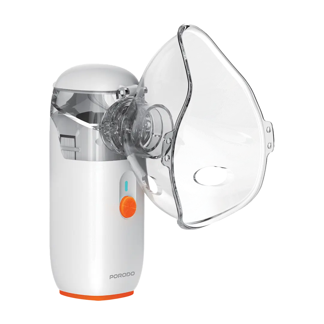 PORODO LIVEON PORTABLE NEBULIZER RECHARGEABLE AND SUFER FINE PARTICLES WHITE PDN3WH