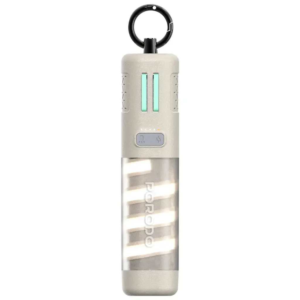 PORODO POWER BEAM 5000MAH POWER BANK KHAKI PDNDC017KH