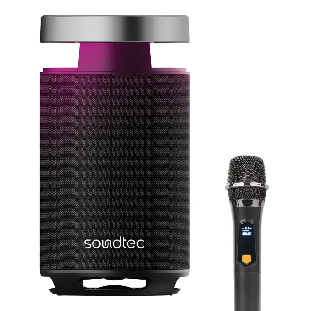PORODO SOUNDTECH TIESTO PORTABLE KARAOKE SPEAKER BLACK PDSTGW62BK