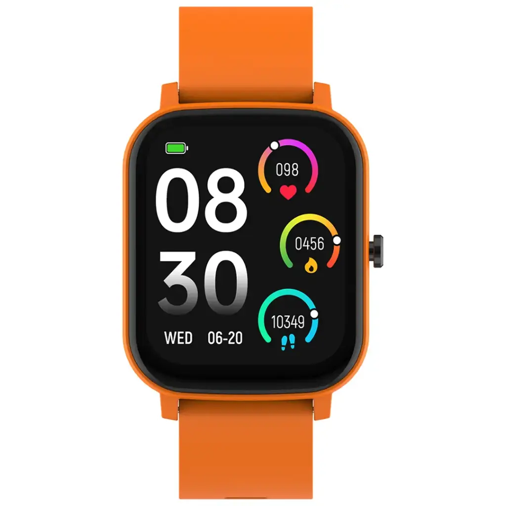 PORODO ENDURA FIT SMART WATCH ORANGE PDSW1830HOG thumbnail 2