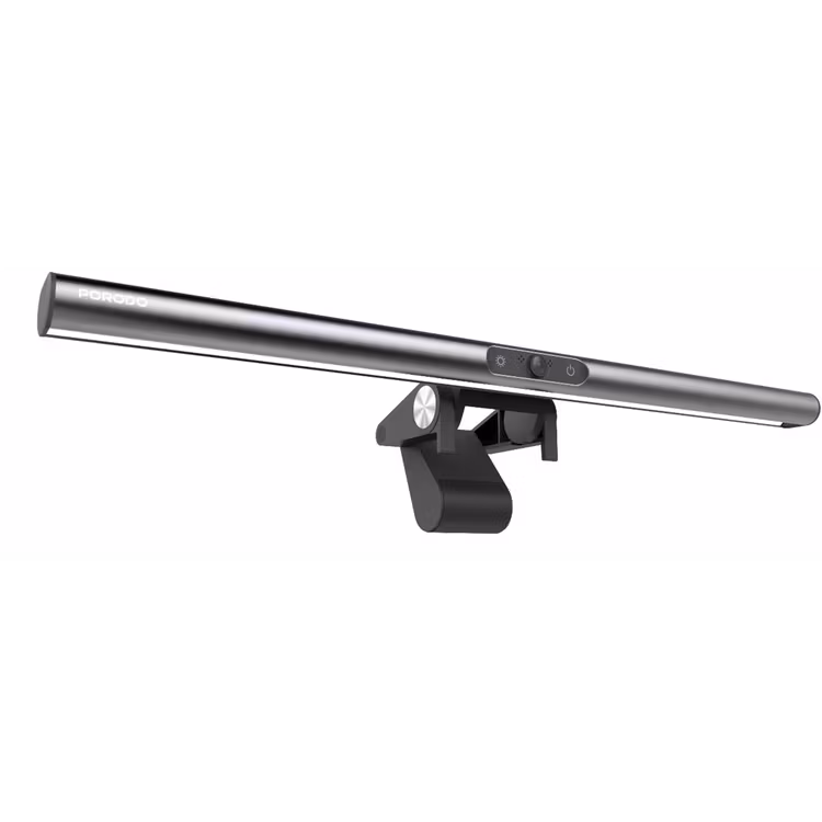 PORODO LUMAVIEW FULL HD WEBCAM  DESK LIGHT GREY PDWBCMGY thumbnail 2