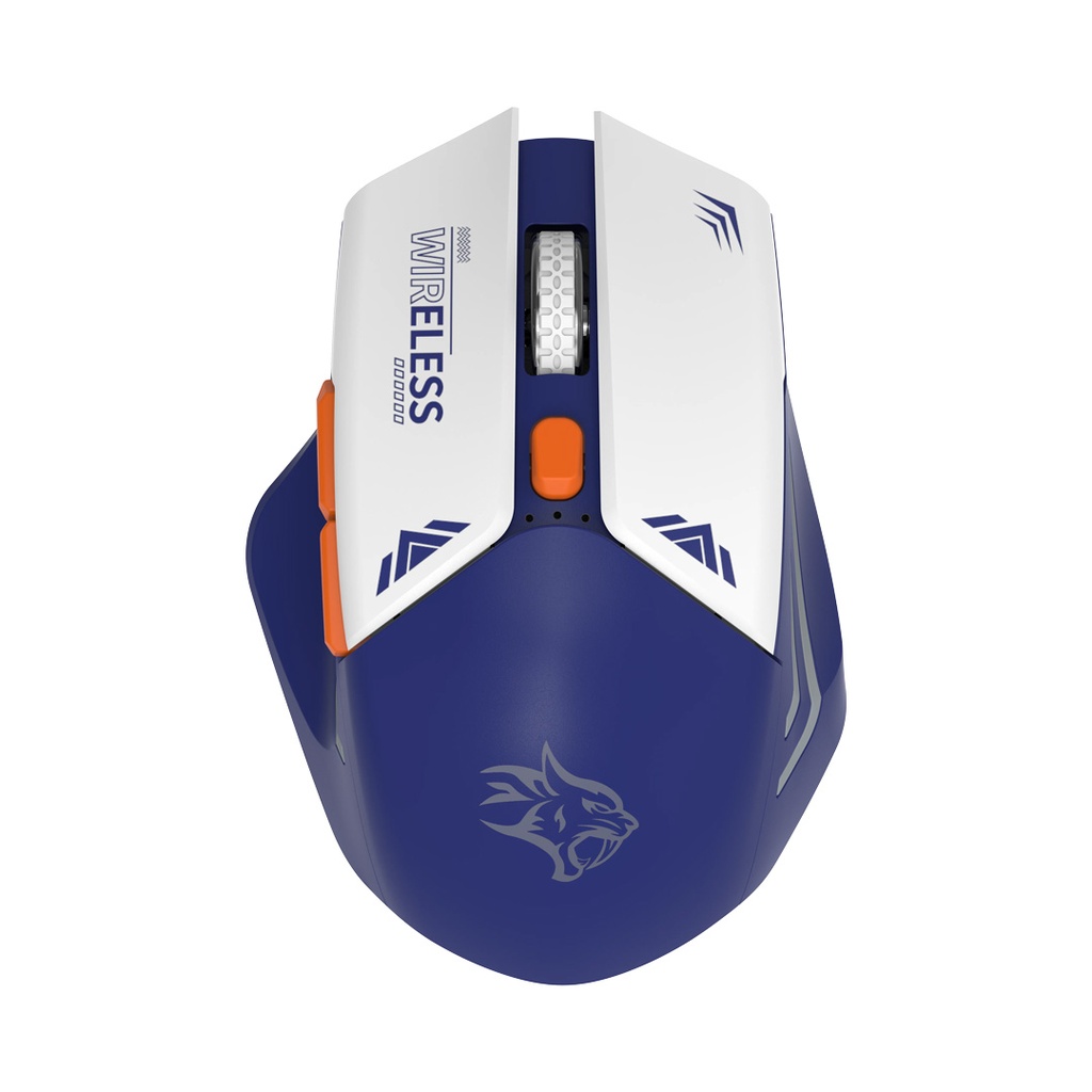 PORODO GAMING DESIGN WIRELESS MOUSE BLUE PD323-BU