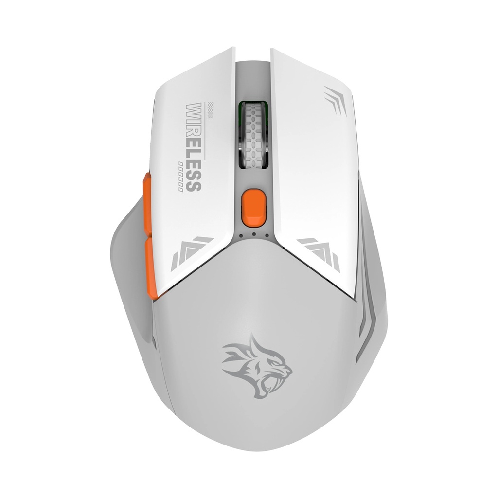 PORODO GAMING DESIGN WIRELESS MOUSE GREY PD323-GY