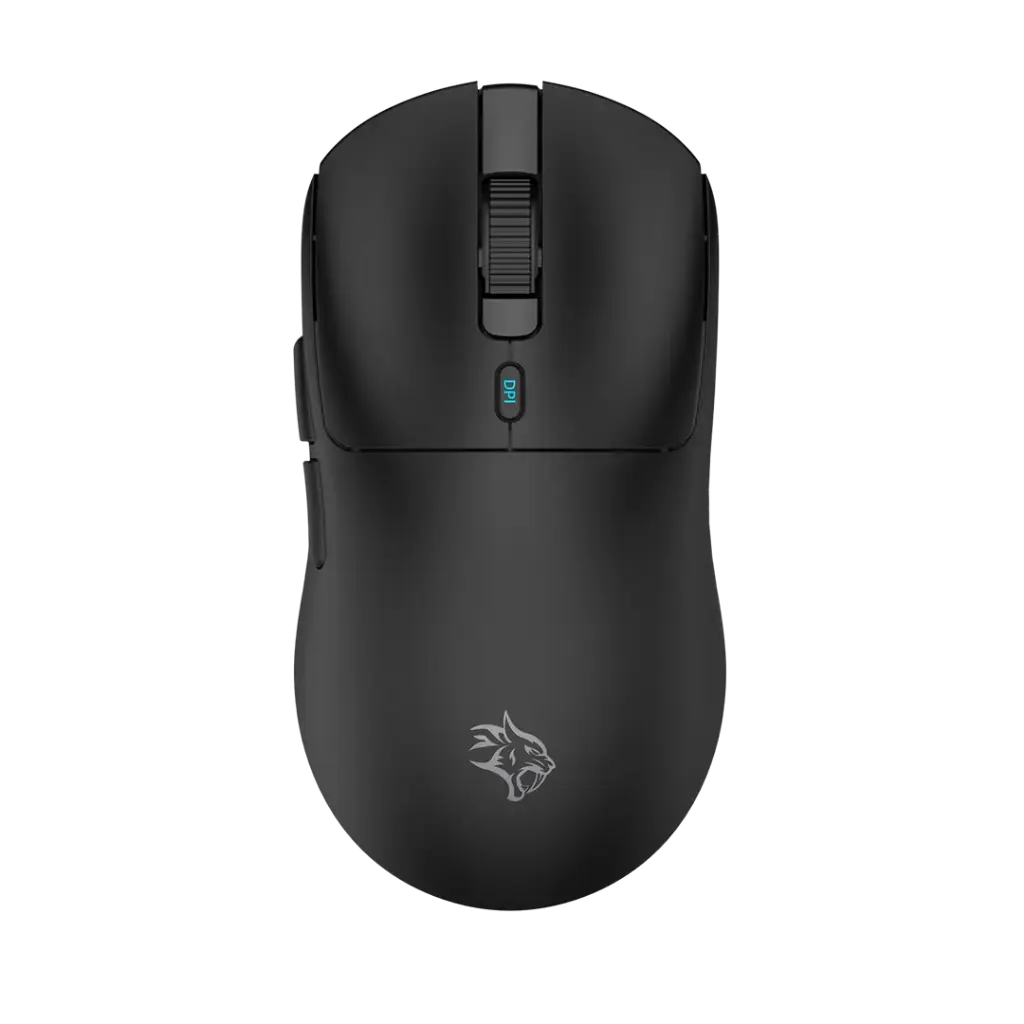PORODO TRIPLE MODE 12000 DPI GAMING MOUSE BLACK PDX324-BK