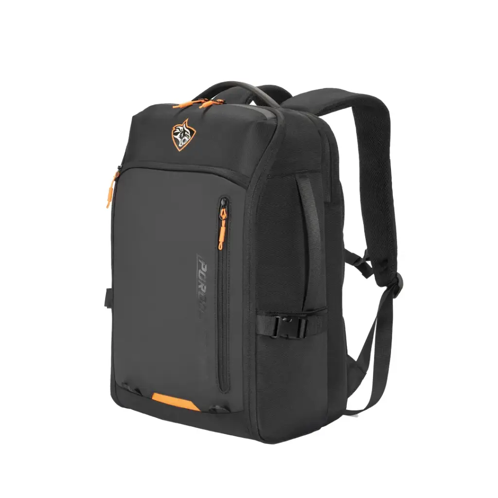 PORODO GAMING PS5 STORAGE AND LAPTOP BACKPACK BLACK PDX554