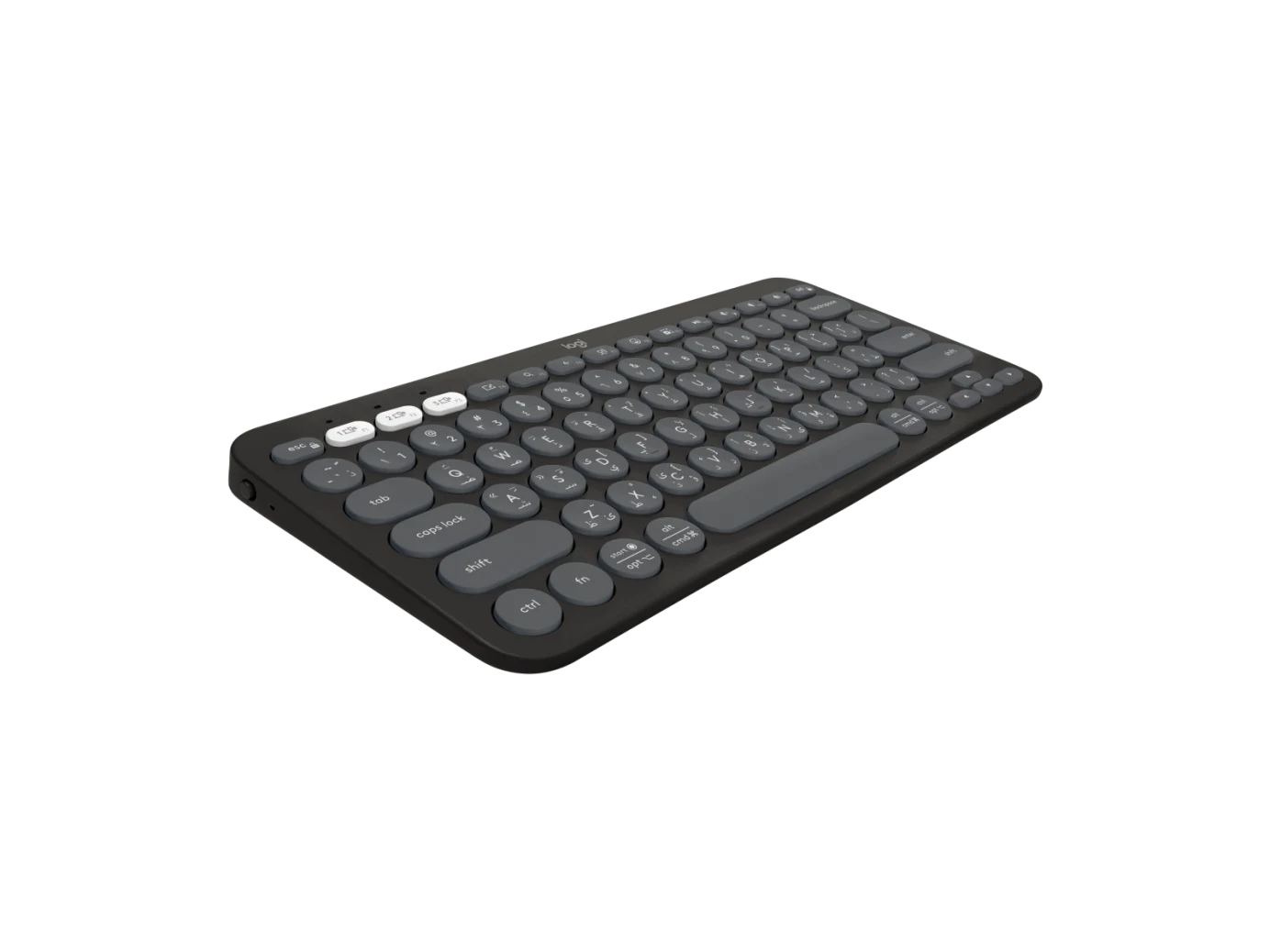 Logitech Pebble Keys 2 Multi-Device Portable Keyboard K380S Graphite 920-011867 thumbnail 2
