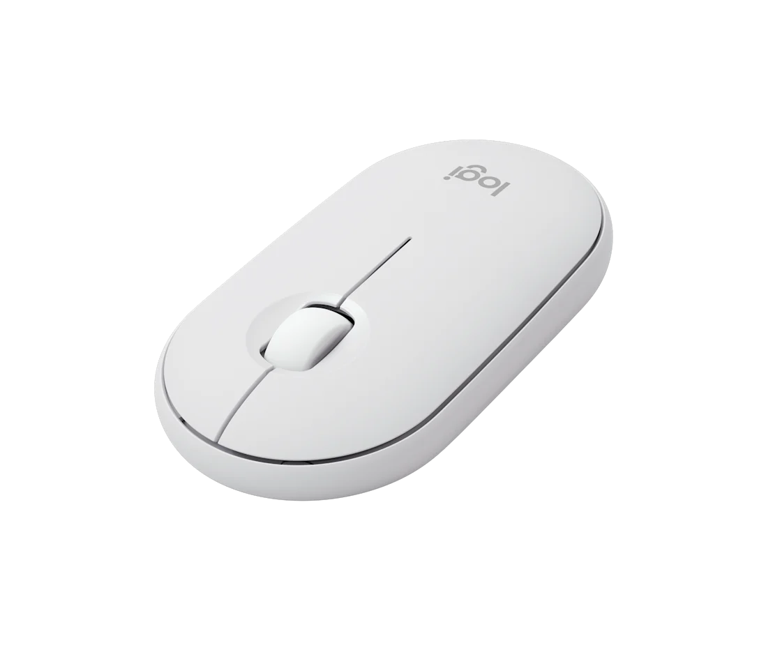 LOGITECH PEBBLE WIRELESS MOUSE WHITE 910-005541 thumbnail 5