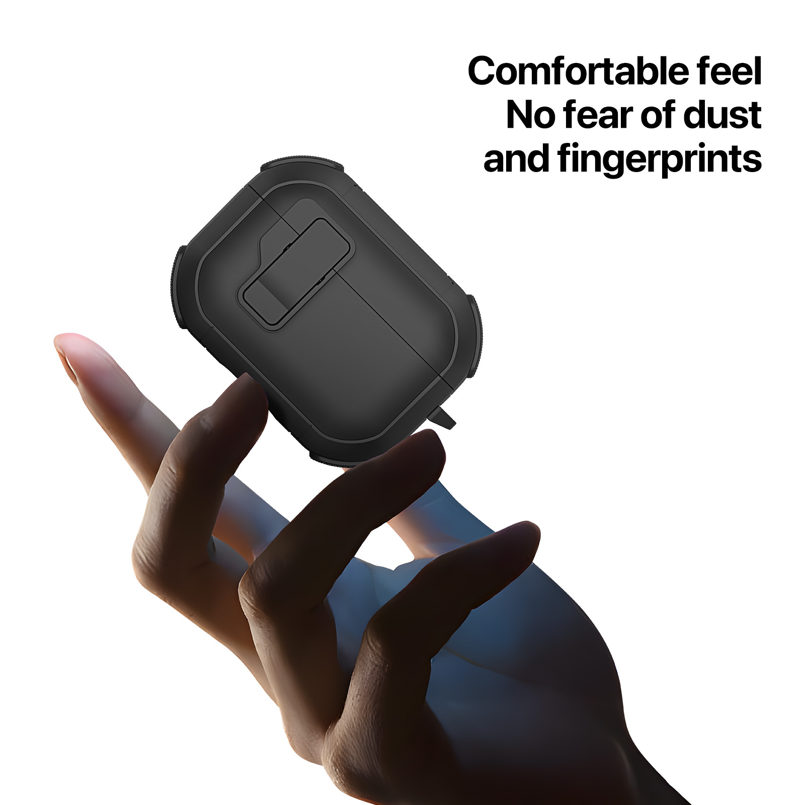 DUXDUCIS AIRPODS 4 PECP SERIES CASE BLACK PECP0001 thumbnail 3
