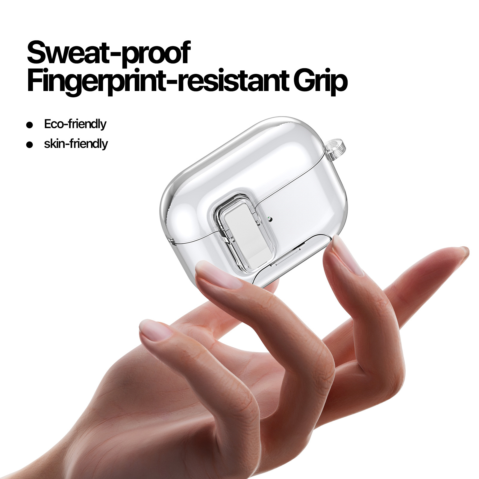DUX DUCIS AIRPODS 4 CLEAR VERSATILE 6TH GENERATION HEADPHONE PECR SERIES CASE TRANSPARENT PECR0001 thumbnail 8