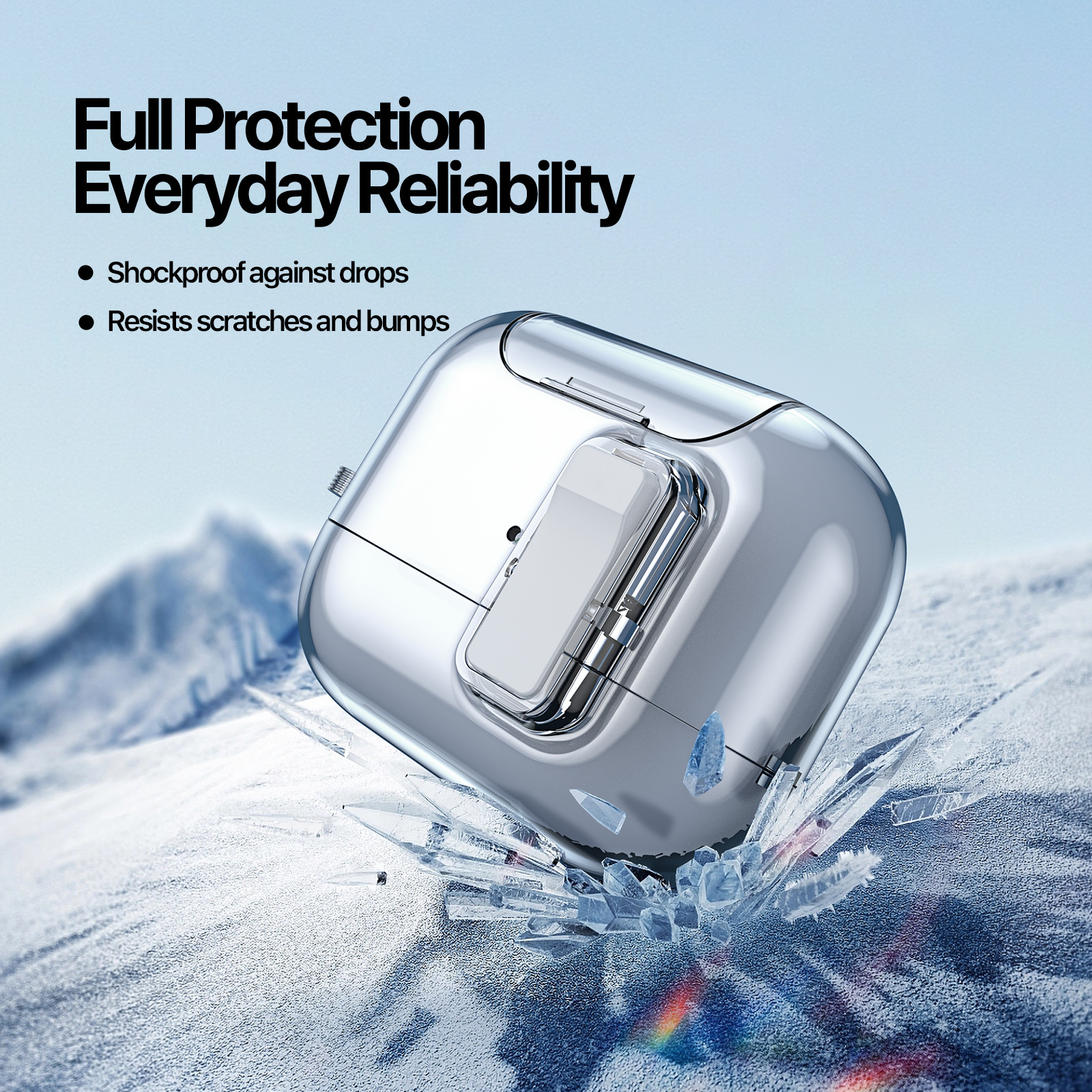 DUX DUCIS AIRPODS 4 CLEAR VERSATILE 6TH GENERATION HEADPHONE PECR SERIES CASE TRANSPARENT PECR0001 thumbnail 9