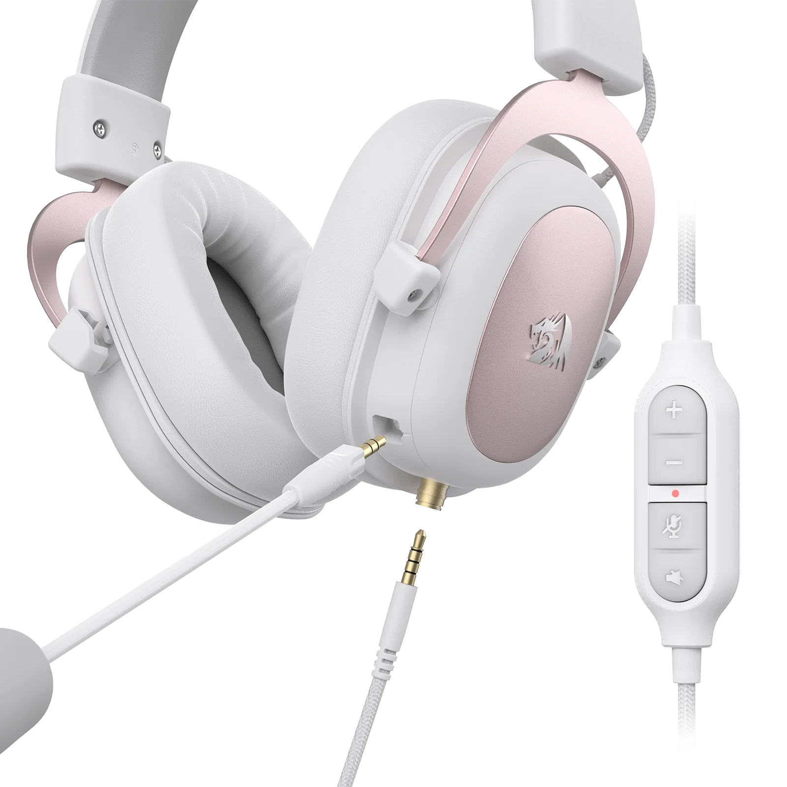Redragon Zeus 2 Wired Gaming Headset (H510W) - Clear Audio and Comfortable Fit for Gamers thumbnail 4