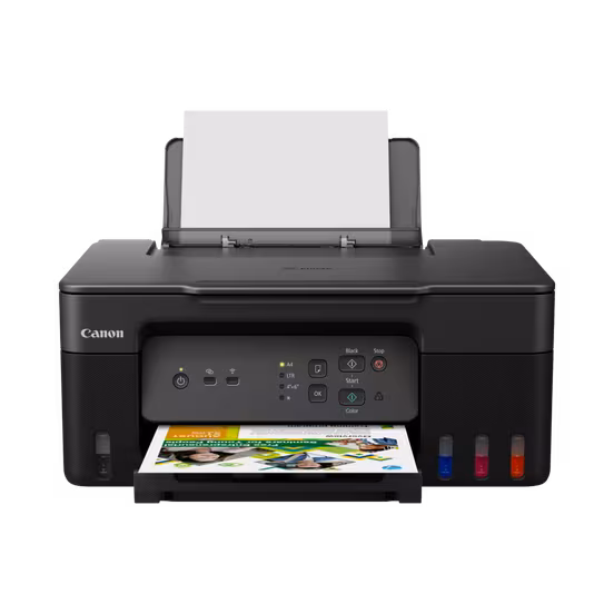 CANON PIXMA INKJET WIRELESS 3 IN 1 PRINTER BLACK G3430 thumbnail 4