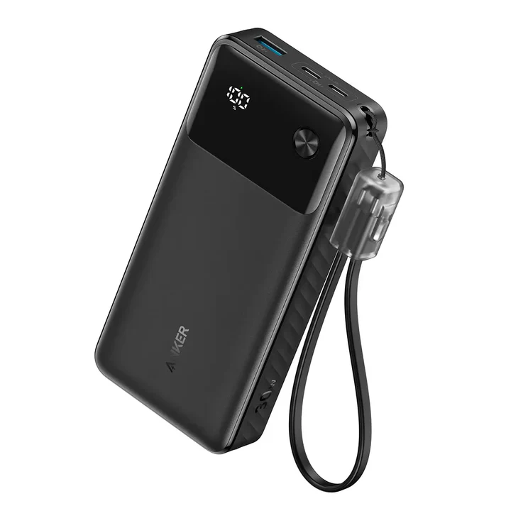 ANKER POWER BANK 20000 MAH BLACK A1384H11