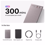 PLAUD NOTE TRANSCRIBE AI VOICE RECORDER SUMMARIZE STARLIGHT NB-100 thumbnail 2