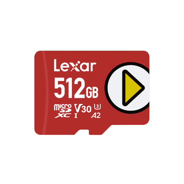 LEXAR PLAY MICROSDXC™ UHS-I CARDS-150MB/S - 512GB LMSPLAY512G-BNNNG
