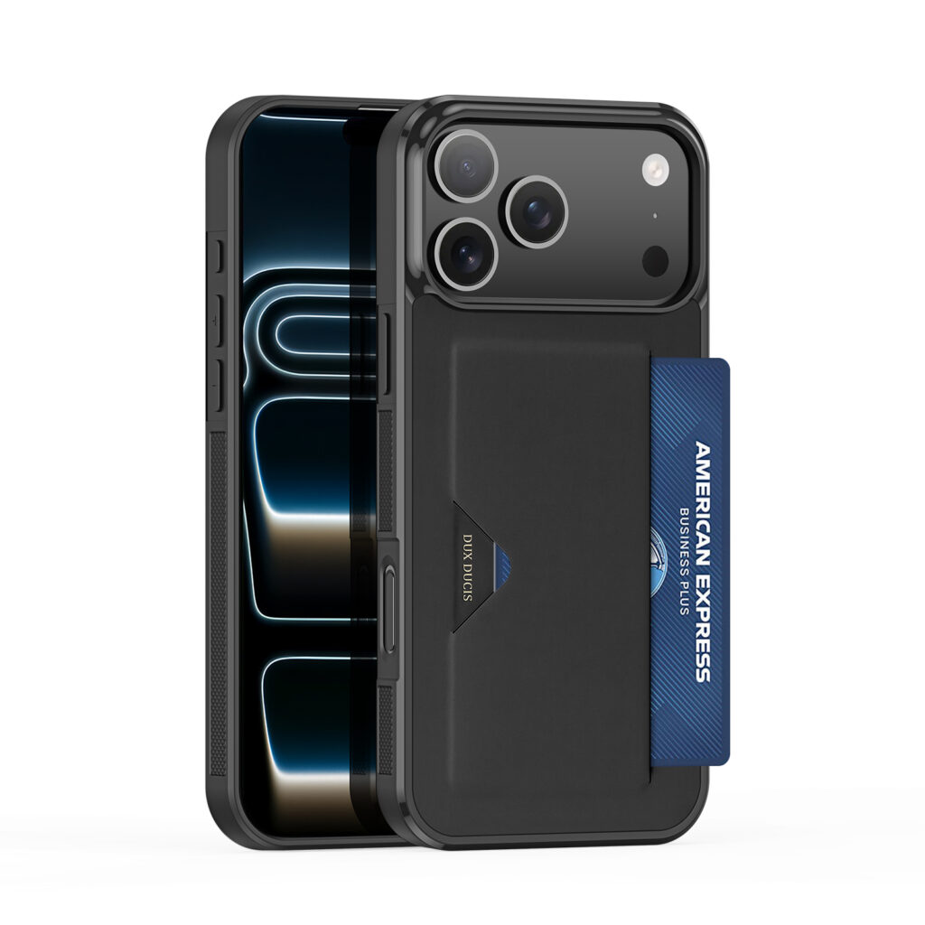 DUX DUCIS IPHONE 17 PRO POCARD SERIES BLACK Pocard274