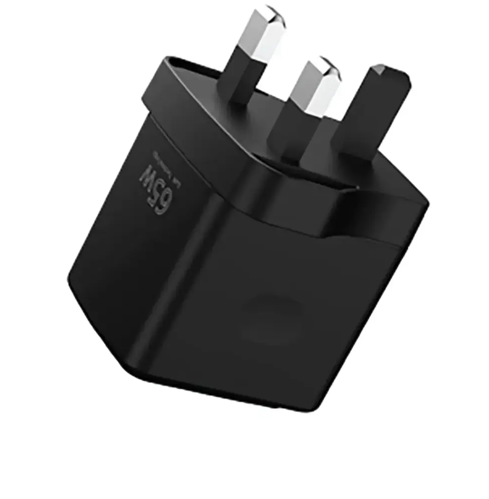 PORODO GAN 65W MULTIPORT WALL CHARGER BLACK PDFWCH071BK