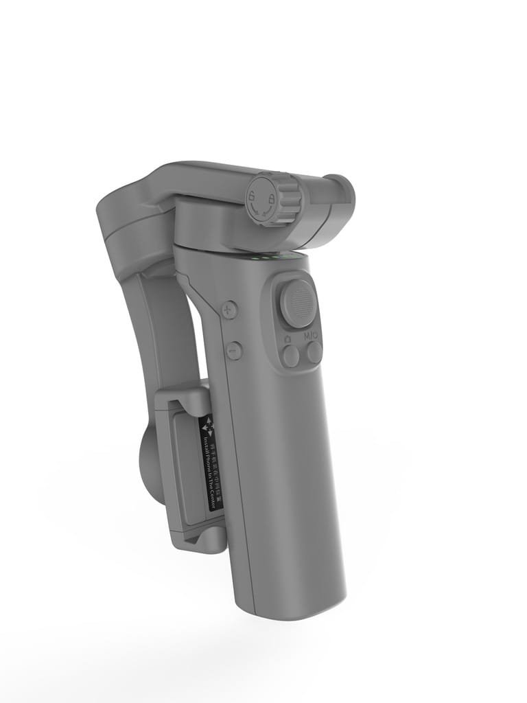 PORODO 3 AXIS GIMBAL STABILIZER VERSATILE SHOOTING MODE GREY PD-3AXGMP5-GY thumbnail 8