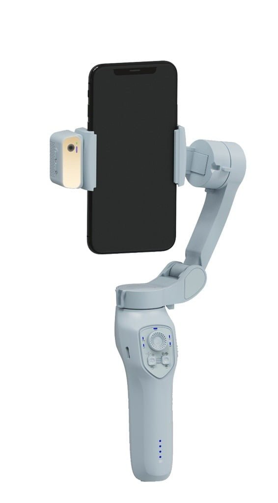 PORODO 3 AXIS GIMBLE STABILIZER GRAY PD-AITGM-GY thumbnail 2