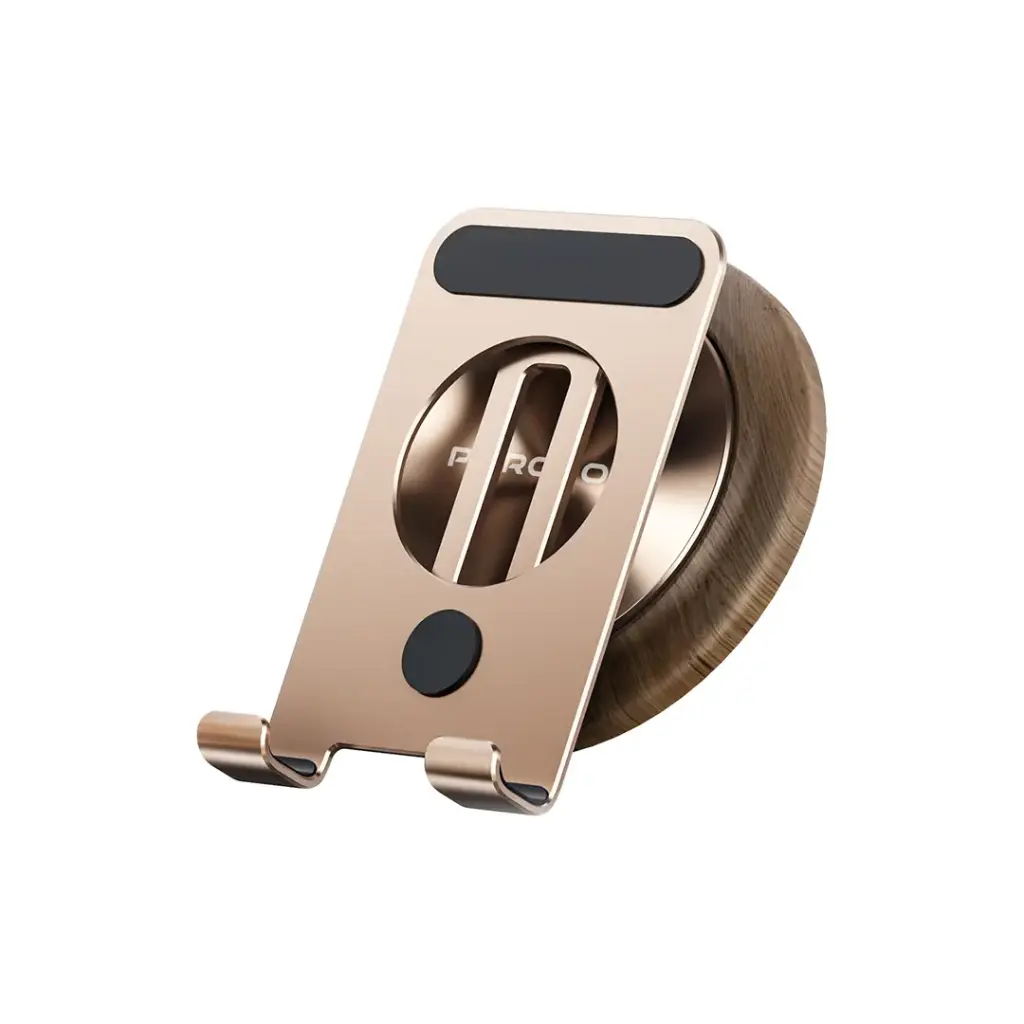 PORODO 360° ROTATING MOBILE & TABLET STAND GOLD PD-HSM23-GD thumbnail 2