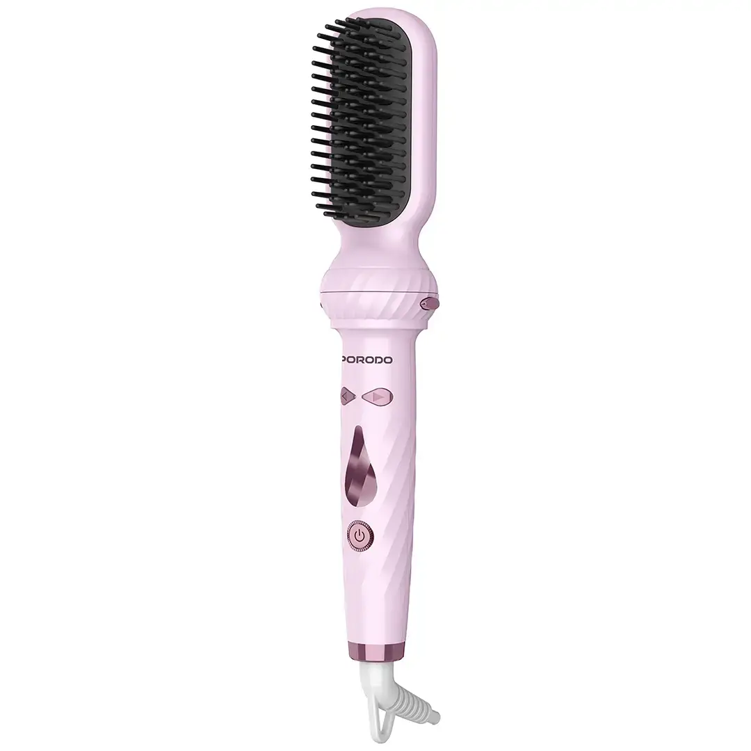 PORODO 5 IN 1 HAIR STYLING TOOL AUTO WRAP CURLING & STRAIGHTENING PINK PDLFST218PK thumbnail 6
