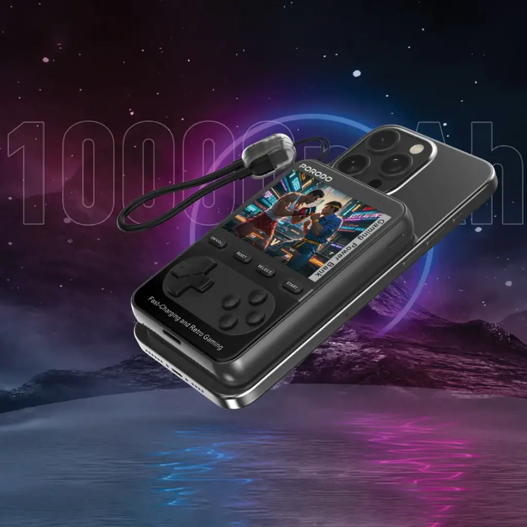 PORODO ARCADEVOLT 10000MAH MAGSAFE POWERBANK BLACK PDPBXH002BK thumbnail 5