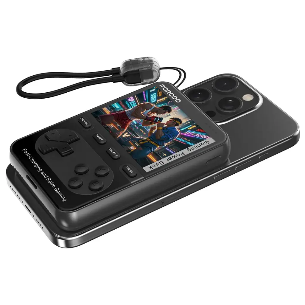 PORODO ARCADEVOLT 10000MAH MAGSAFE POWERBANK BLACK PDPBXH002BK thumbnail 2