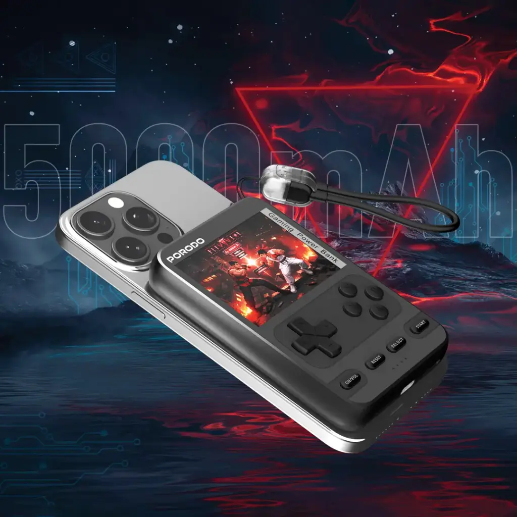 PORODO ARCADEVOLT 5000MAH MAGSAFE POWERBANK BLACK PBPBXH003BK thumbnail 5