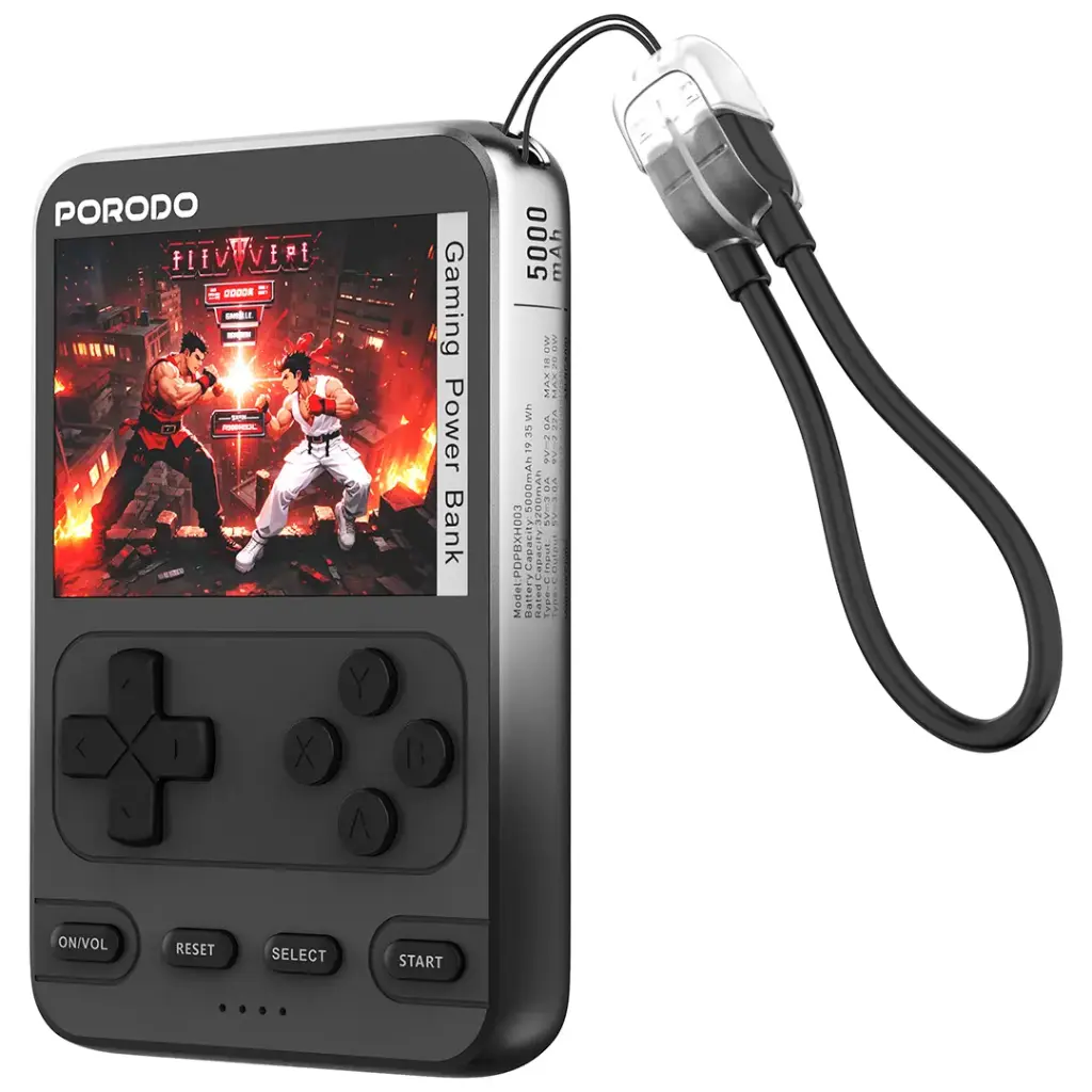 PORODO ARCADEVOLT 5000MAH MAGSAFE POWERBANK BLACK PBPBXH003BK thumbnail 4
