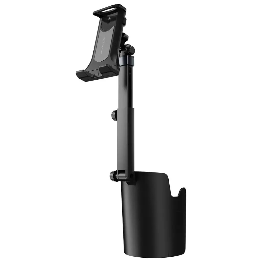 PORODO BLUE CRADLE CAR CUP PHONE HOLDER ADJUSTABLE ARM BLACK PBLE01BK thumbnail 2