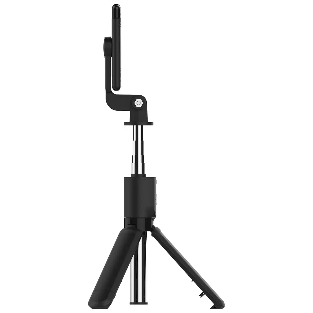 PORODO BLUE FLEXI TRIPOD SELFIE STICK WITH FOLDABLE TRIPOD BLACK PBS03SSTBK thumbnail 3