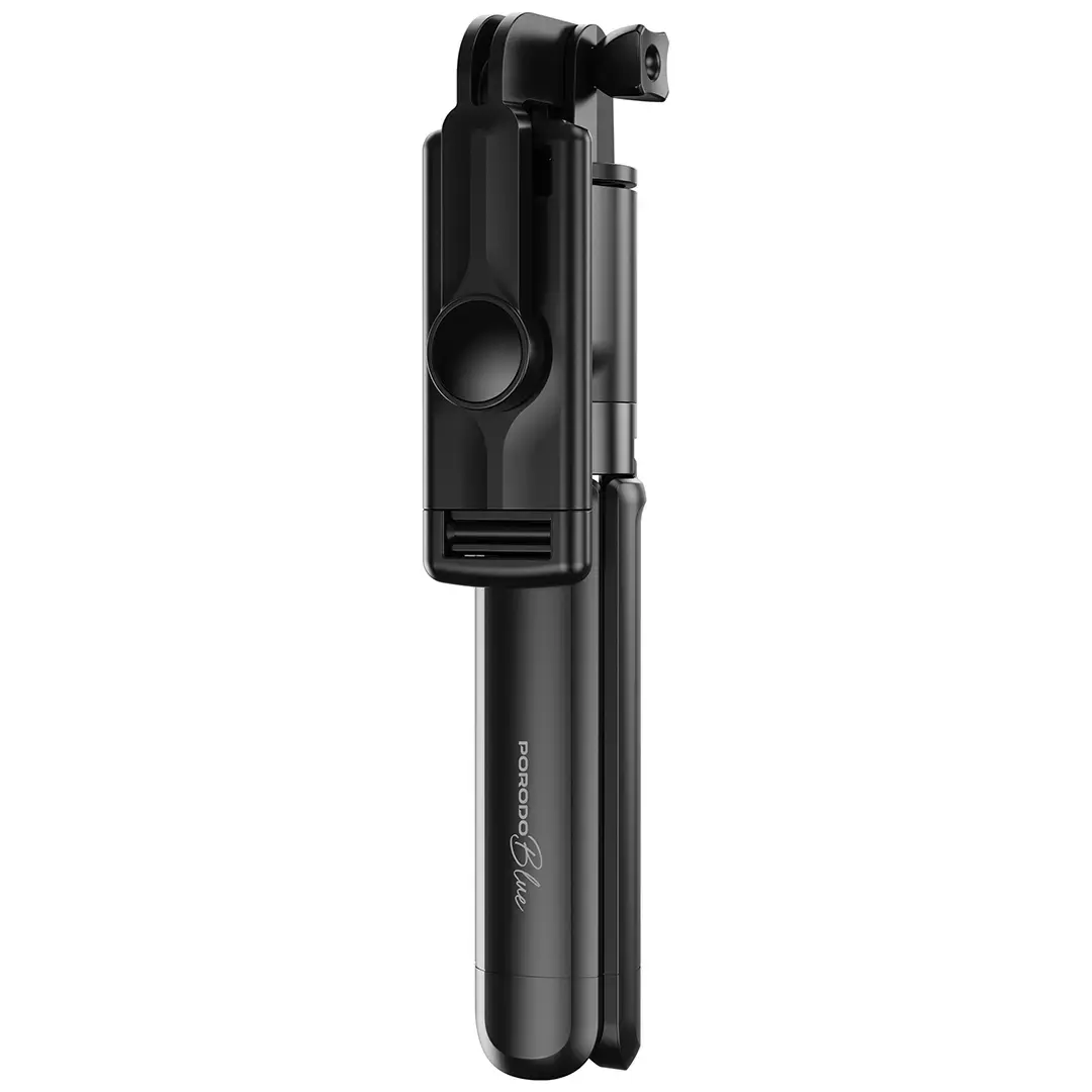 PORODO BLUE FLEXI TRIPOD SELFIE STICK WITH FOLDABLE TRIPOD BLACK PBS03SSTBK thumbnail 7