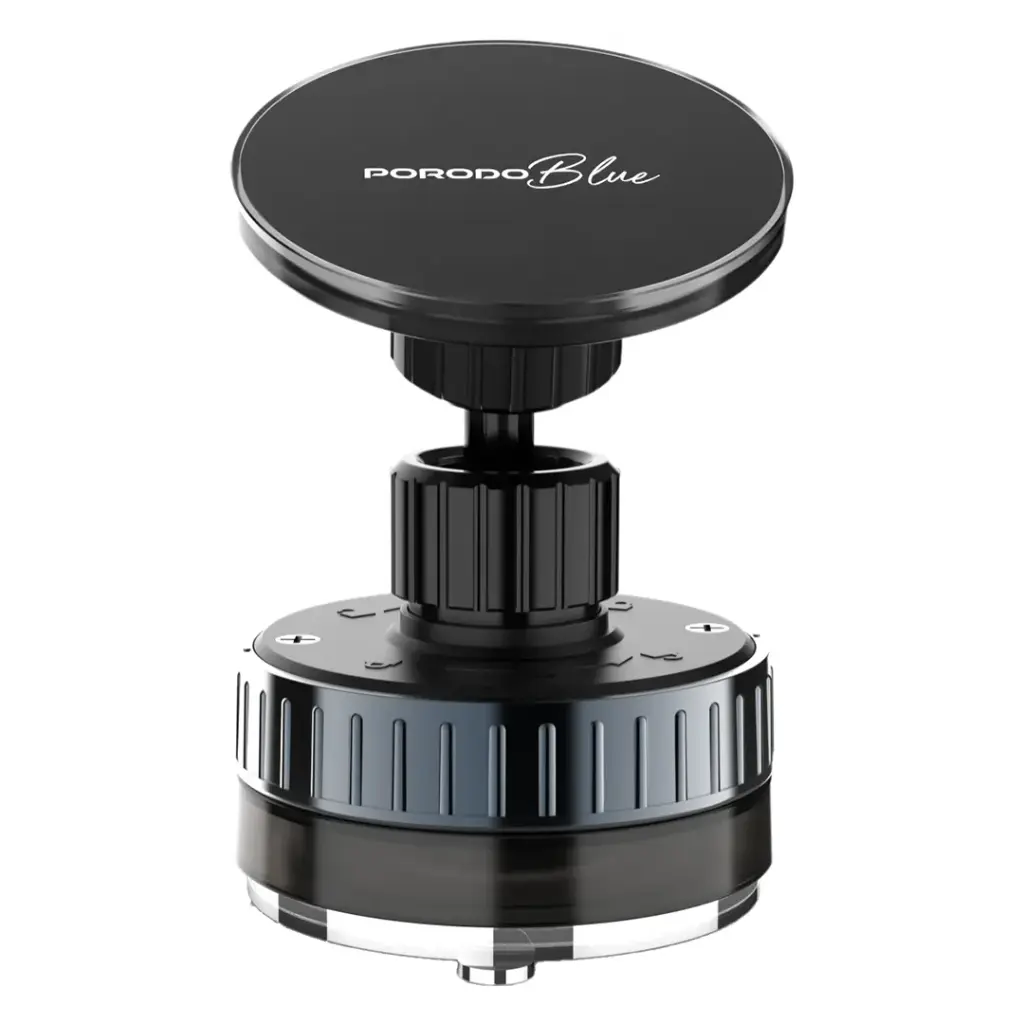PORODO BLUE MAGNETIC PHONE MOUNT VACUUM SUCTION BLACK PB-HSM32-BK thumbnail 3