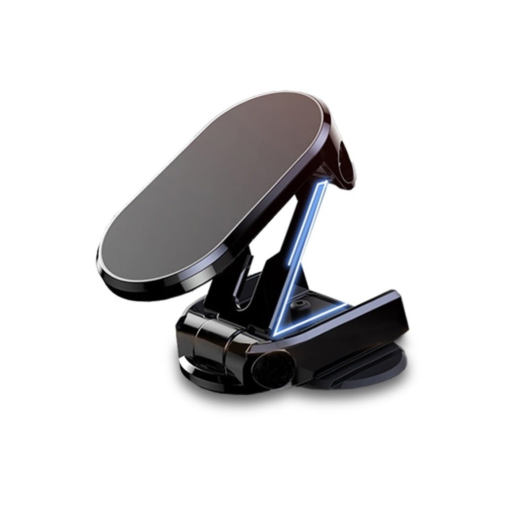 PORODO MAGNETIC FOLDING DASH MOUNT WITH METAL BACKPLATES BLACK thumbnail 2