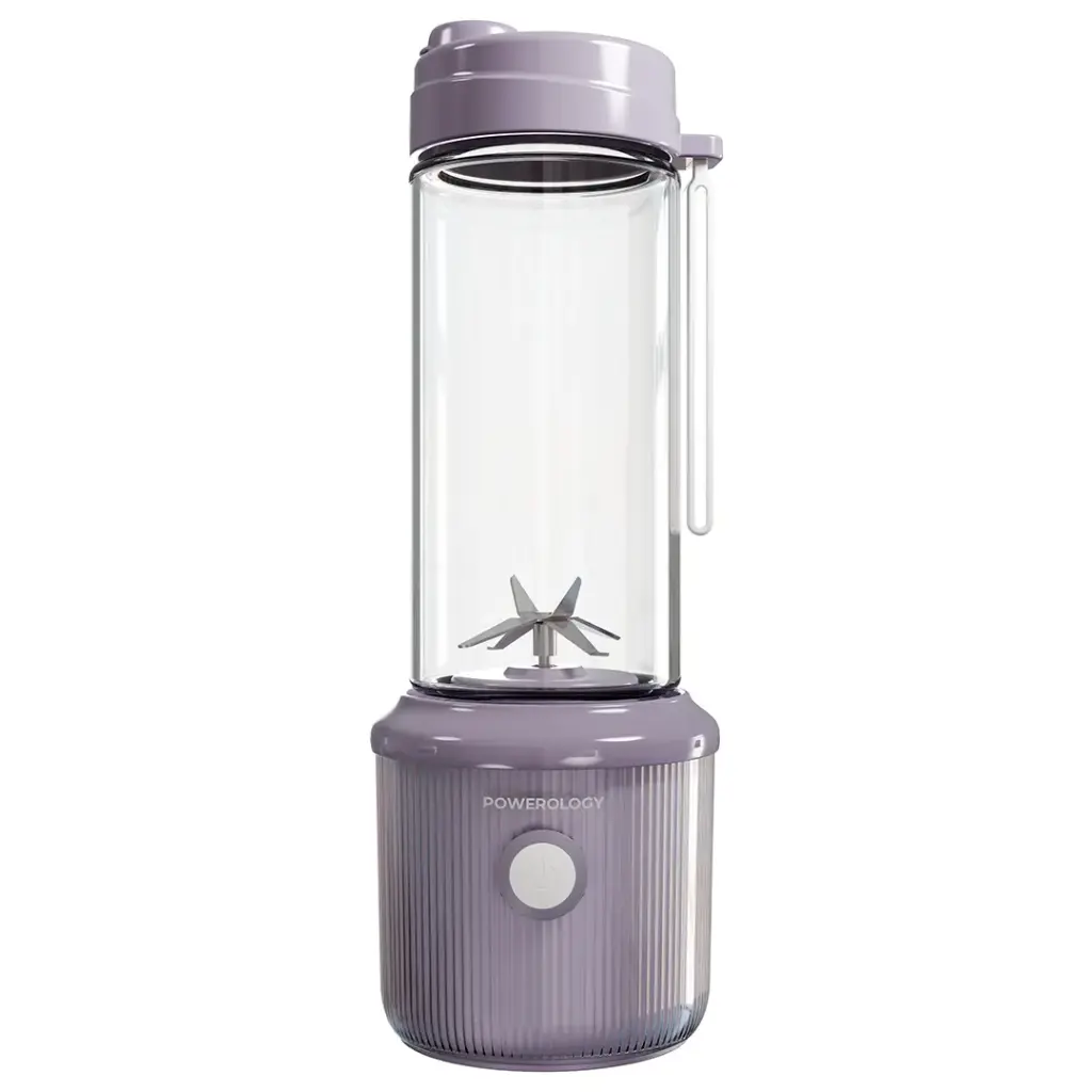 POWEROLOGY PRESS  REFRESH PORTABLE BLENDER LAVENDER PSM013LD thumbnail 2