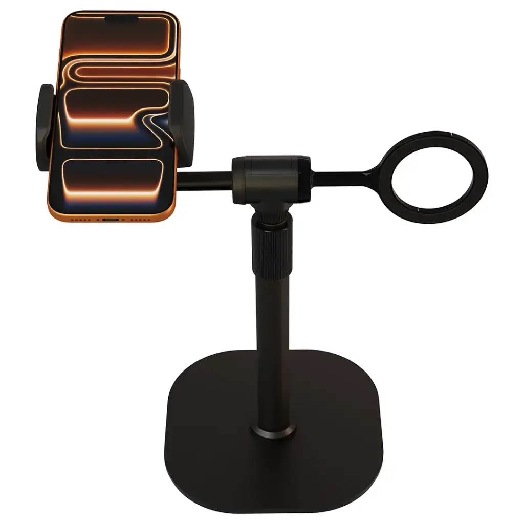 PORODO EVOSTAND 360 DUAL ROTATING PHONE HOLDER BLACK PDTS18BBK thumbnail 4
