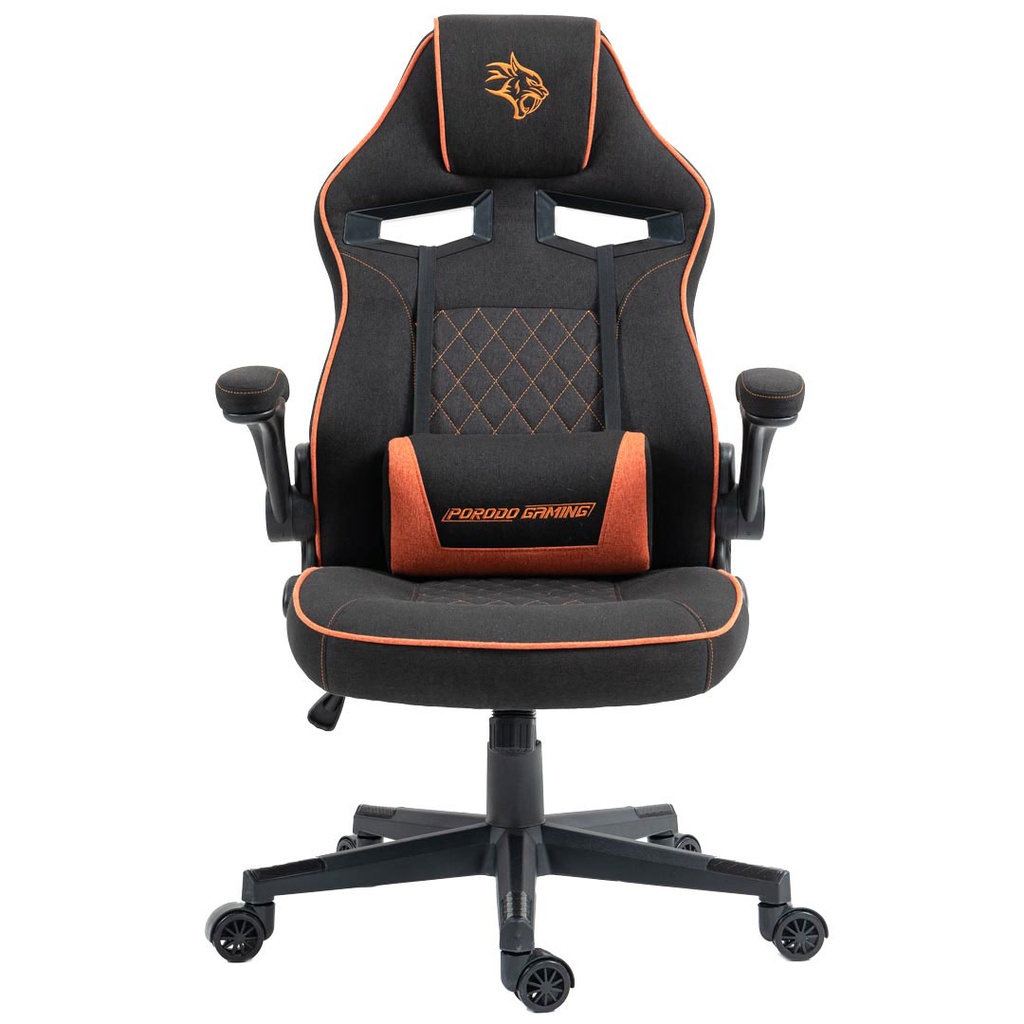 PORODO ERGONOMIC GAMING CHAIR BLACK PDX548