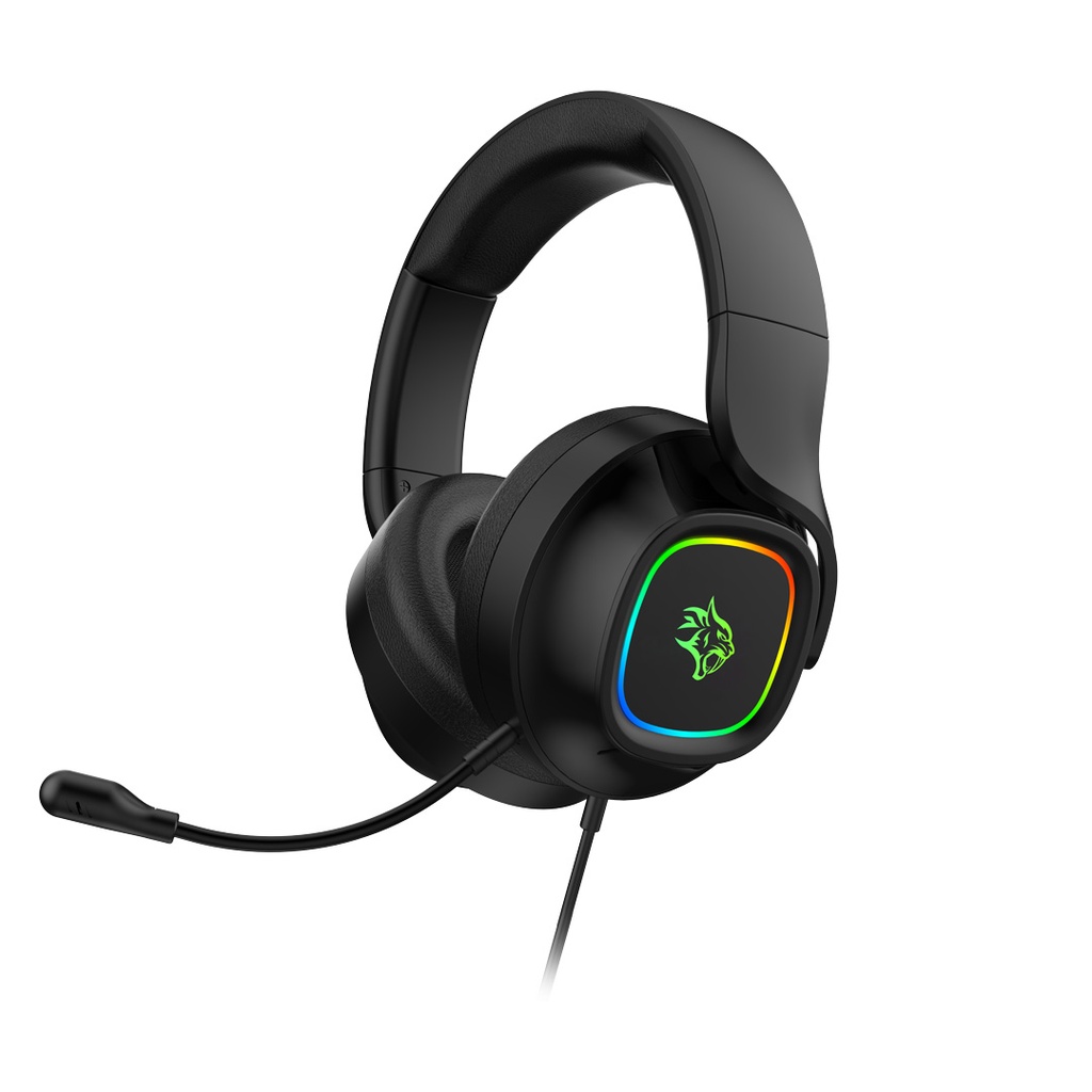PORODO GAMING OMNI DIRECTIONAL GAMING HEADSET BLACK PDX418