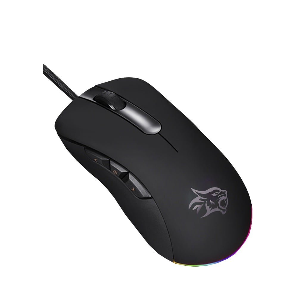 PORODO GAMING BLACKHAWK 8D GAMING MOUSE BLACK PDX318