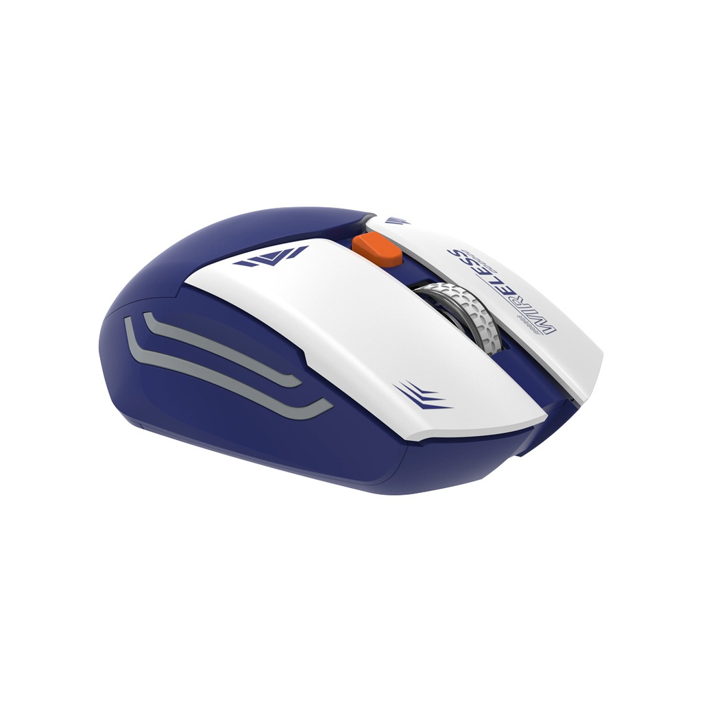 PORODO GAMING DESIGN WIRELESS MOUSE BLUE PD323-BU thumbnail 3