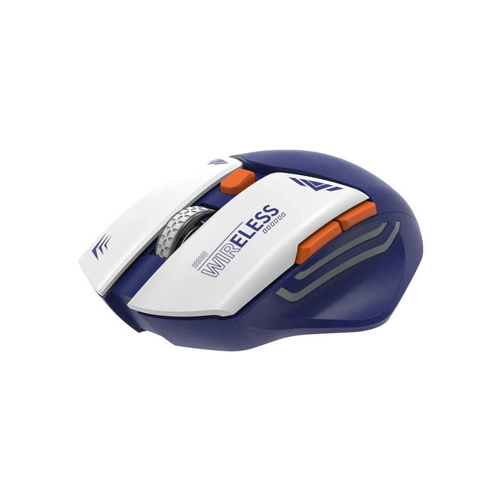 PORODO GAMING DESIGN WIRELESS MOUSE BLUE PD323-BU thumbnail 2