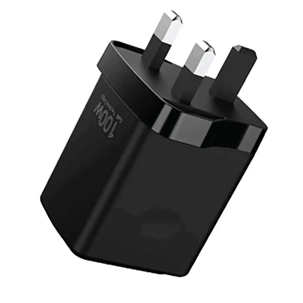 PORODO GAN 100W MULTI PORT WALL CHARGER BLACK PDFWCH073BK thumbnail 2