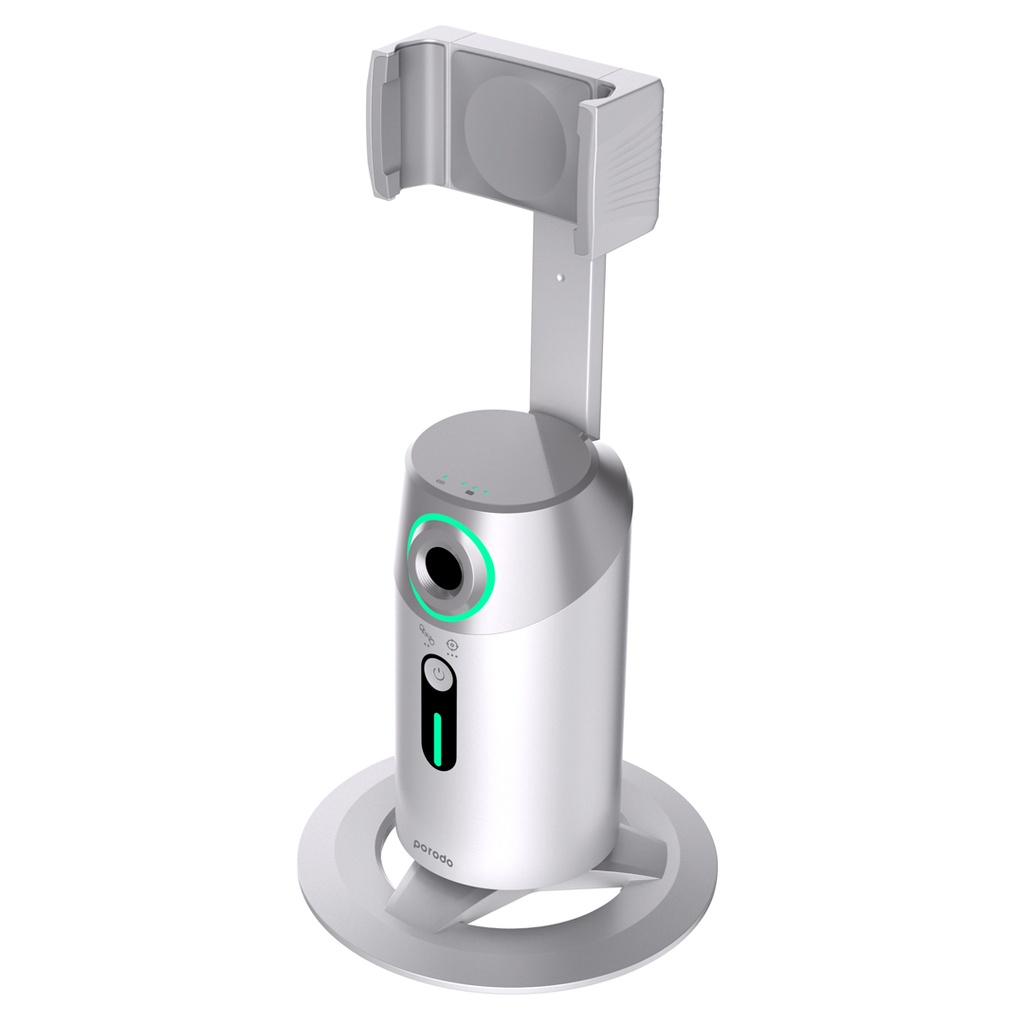 PORODO 360 DEGREE AI TRAKING MOUNT WHITE PD-GAIFTGR-WH thumbnail 2