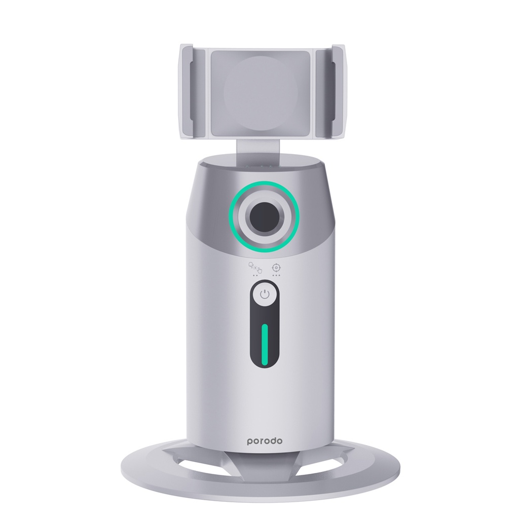 PORODO 360 DEGREE AI TRAKING MOUNT WHITE PD-GAIFTGR-WH thumbnail 6